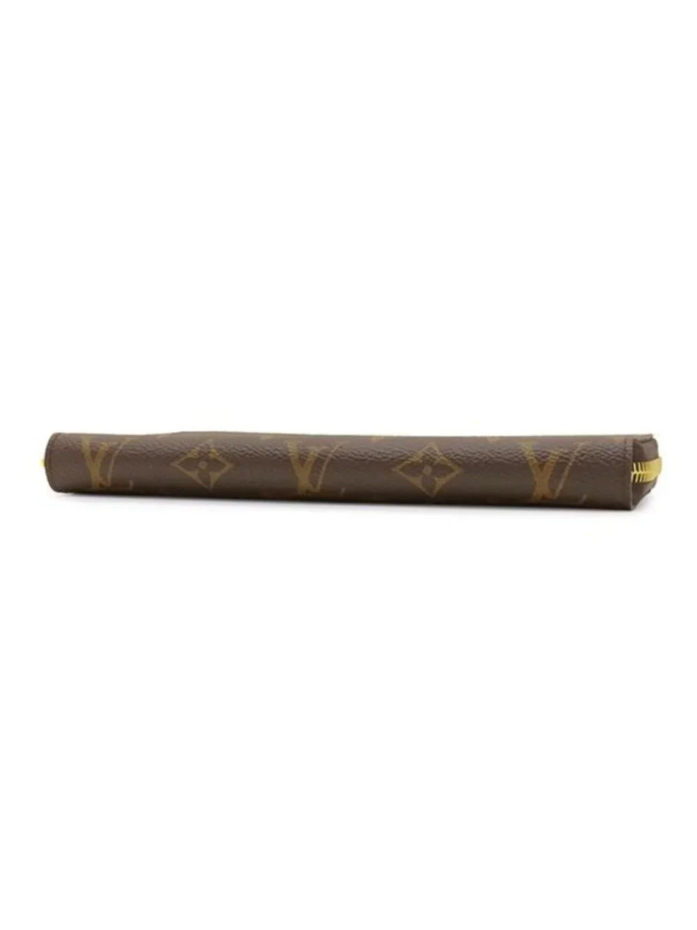 Louis Vuitton Wallet Zippy Organizer Monogram Canvas Gold Zip Around Brown